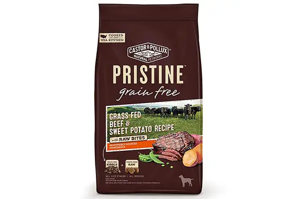 Castor & Pollux Pristine Grain-Free Dry Dog Food with Raw Bites