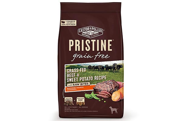 Castor & Pollux Pristine Grain-Free Dry Dog Food with Raw Bites